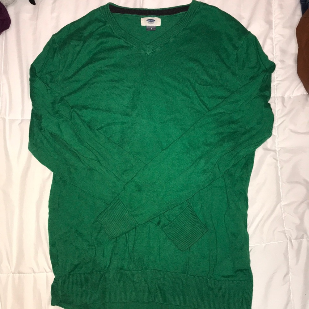 Green Christmas sweater